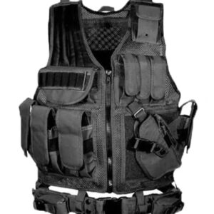 gilet tactique noir